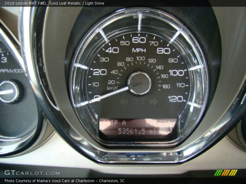 Gold Leaf Metallic / Light Stone 2010 Lincoln MKT FWD