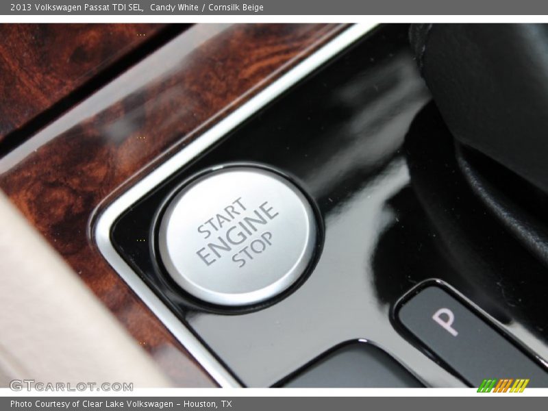 Candy White / Cornsilk Beige 2013 Volkswagen Passat TDI SEL