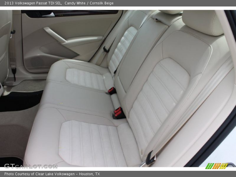 Candy White / Cornsilk Beige 2013 Volkswagen Passat TDI SEL