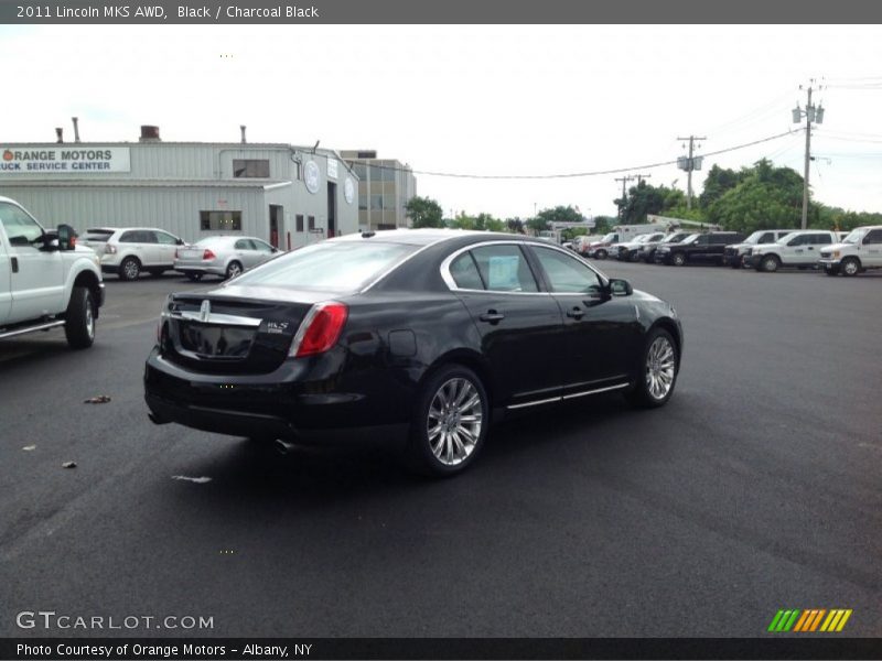 Black / Charcoal Black 2011 Lincoln MKS AWD