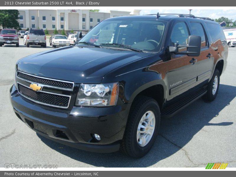 Black / Ebony 2013 Chevrolet Suburban 2500 LT 4x4