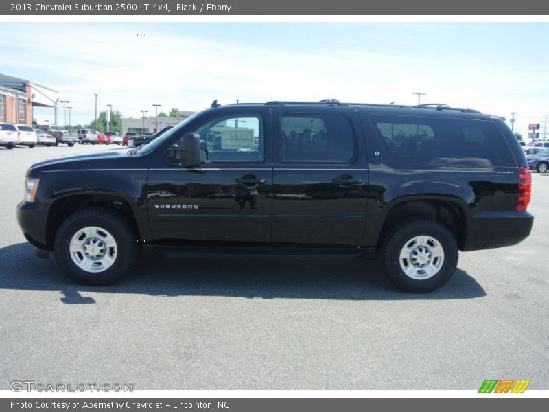 Black / Ebony 2013 Chevrolet Suburban 2500 LT 4x4