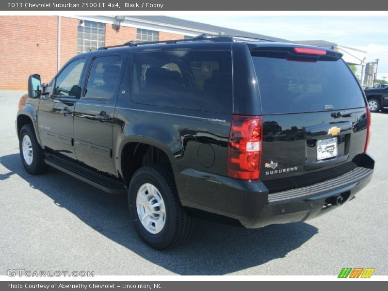Black / Ebony 2013 Chevrolet Suburban 2500 LT 4x4