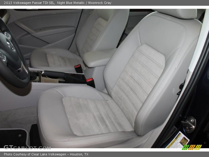 Night Blue Metallic / Moonrock Gray 2013 Volkswagen Passat TDI SEL
