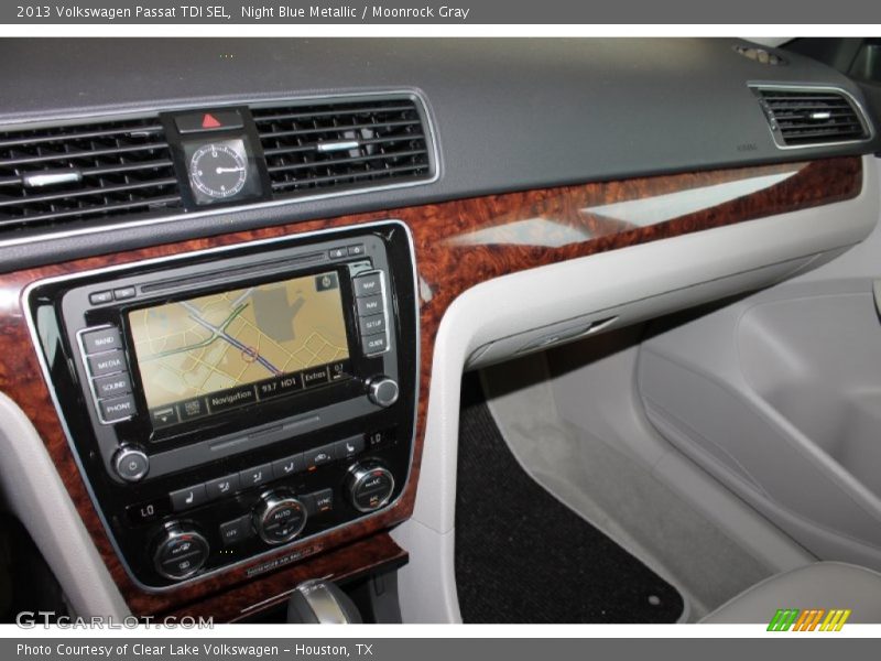 Night Blue Metallic / Moonrock Gray 2013 Volkswagen Passat TDI SEL