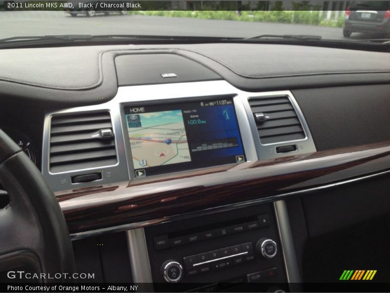 Black / Charcoal Black 2011 Lincoln MKS AWD