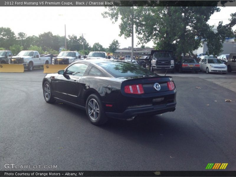 Black / Charcoal Black 2012 Ford Mustang V6 Premium Coupe