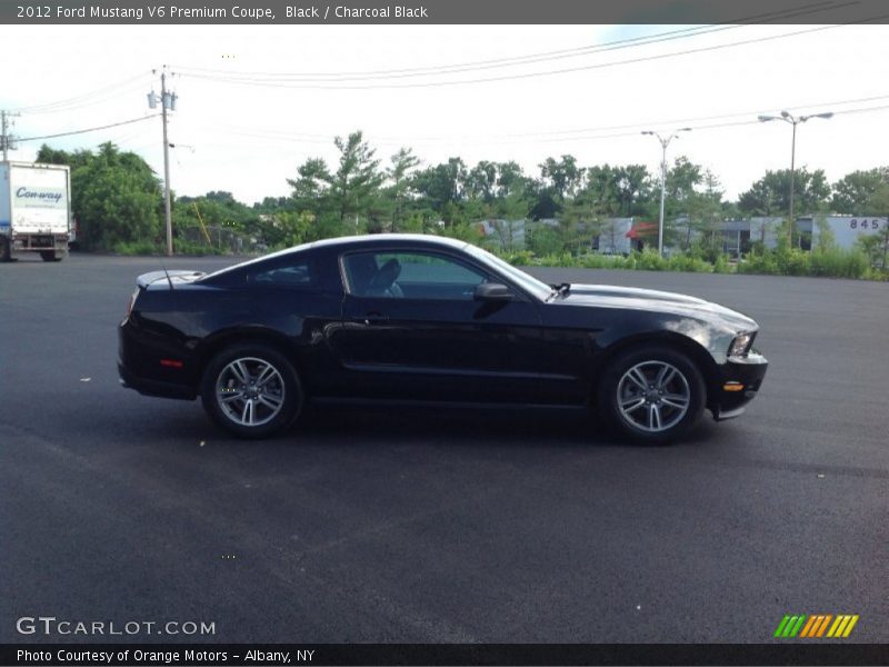 Black / Charcoal Black 2012 Ford Mustang V6 Premium Coupe