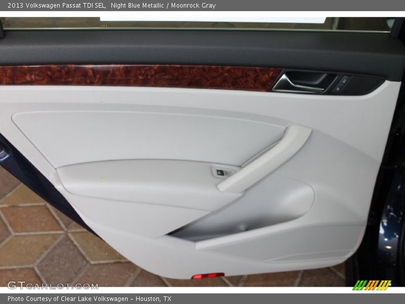 Night Blue Metallic / Moonrock Gray 2013 Volkswagen Passat TDI SEL