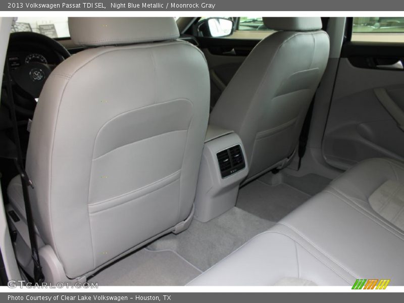 Night Blue Metallic / Moonrock Gray 2013 Volkswagen Passat TDI SEL