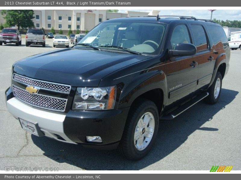 Black / Light Titanium/Dark Titanium 2013 Chevrolet Suburban LT 4x4