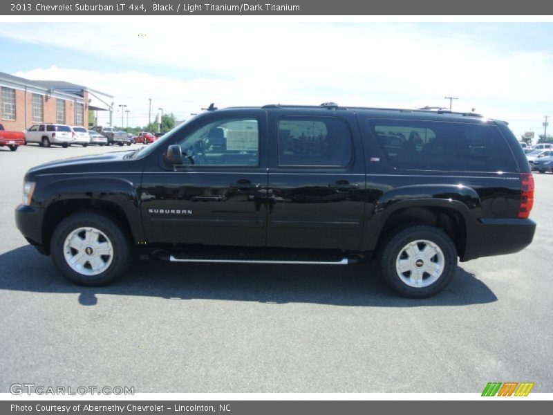Black / Light Titanium/Dark Titanium 2013 Chevrolet Suburban LT 4x4