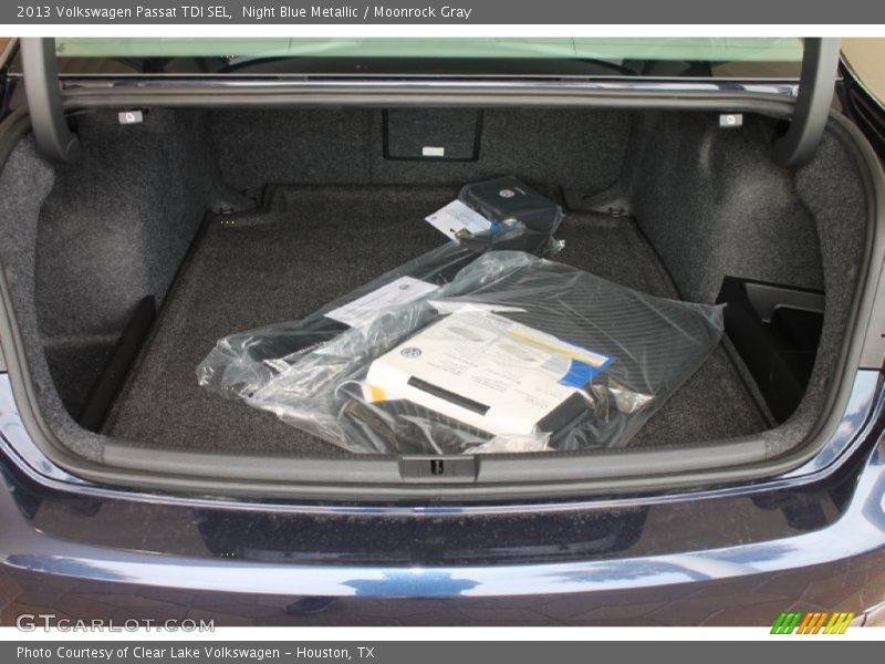 Night Blue Metallic / Moonrock Gray 2013 Volkswagen Passat TDI SEL