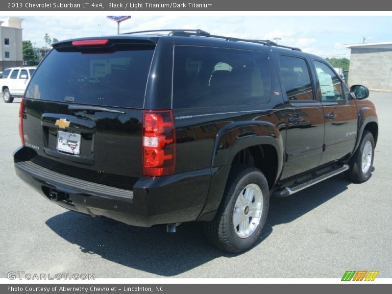 Black / Light Titanium/Dark Titanium 2013 Chevrolet Suburban LT 4x4
