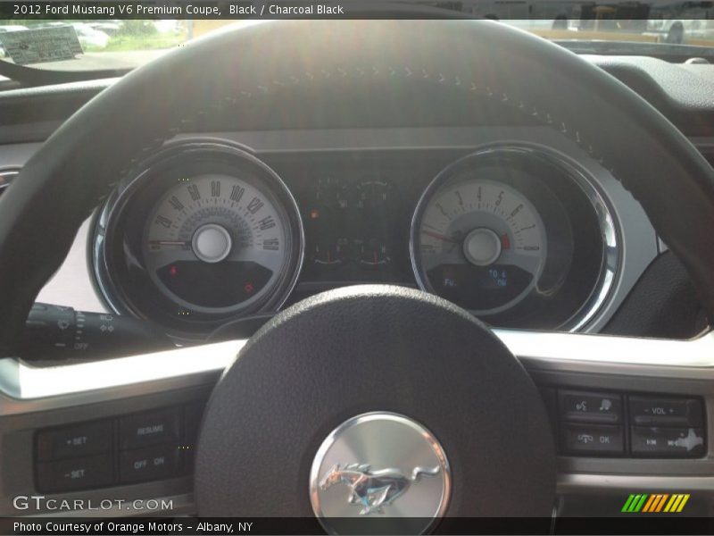 Black / Charcoal Black 2012 Ford Mustang V6 Premium Coupe