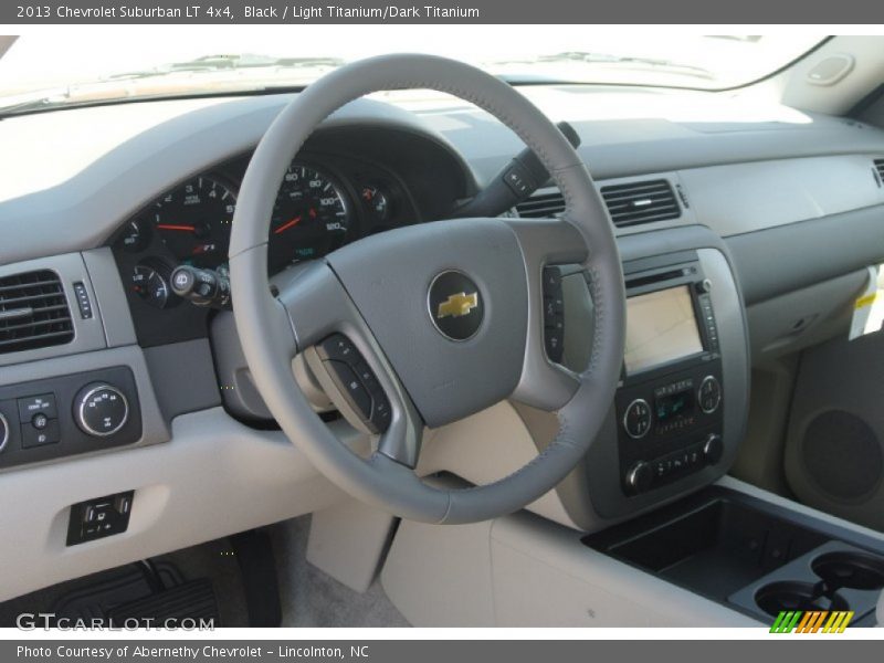 Black / Light Titanium/Dark Titanium 2013 Chevrolet Suburban LT 4x4