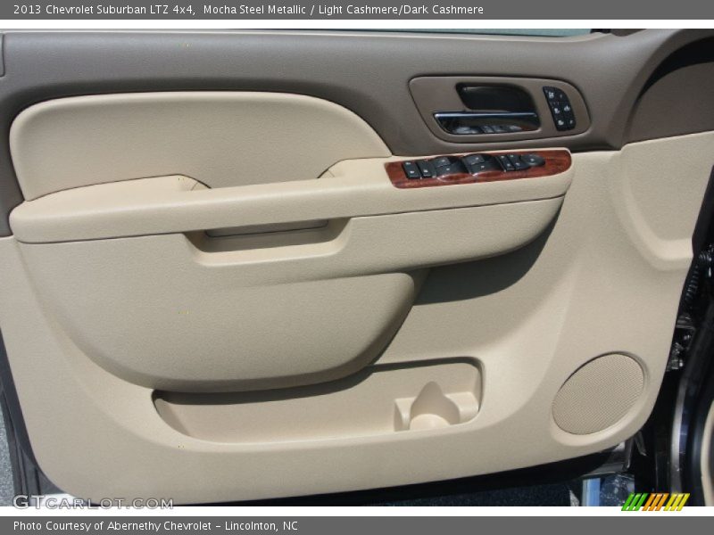 Mocha Steel Metallic / Light Cashmere/Dark Cashmere 2013 Chevrolet Suburban LTZ 4x4