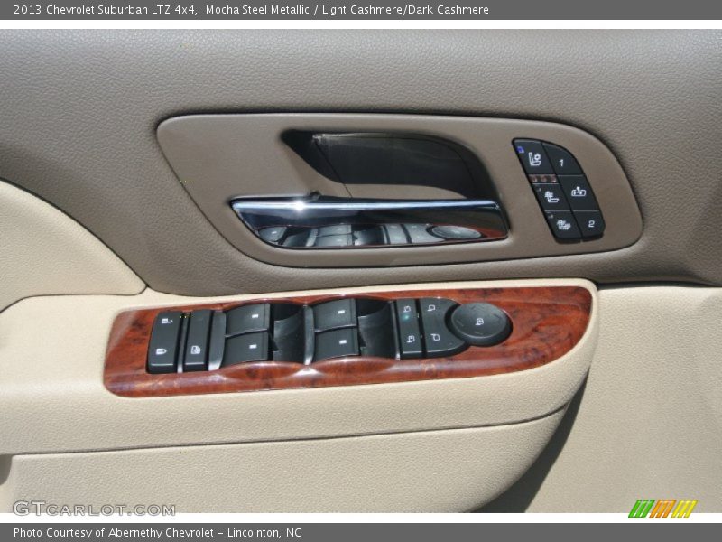 Mocha Steel Metallic / Light Cashmere/Dark Cashmere 2013 Chevrolet Suburban LTZ 4x4