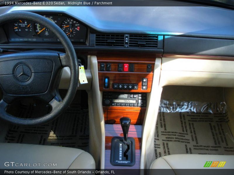 Midnight Blue / Parchment 1994 Mercedes-Benz E 320 Sedan