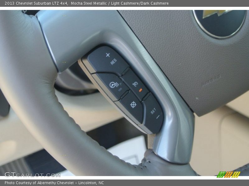 Mocha Steel Metallic / Light Cashmere/Dark Cashmere 2013 Chevrolet Suburban LTZ 4x4