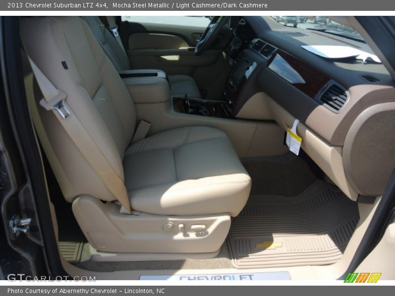 Mocha Steel Metallic / Light Cashmere/Dark Cashmere 2013 Chevrolet Suburban LTZ 4x4