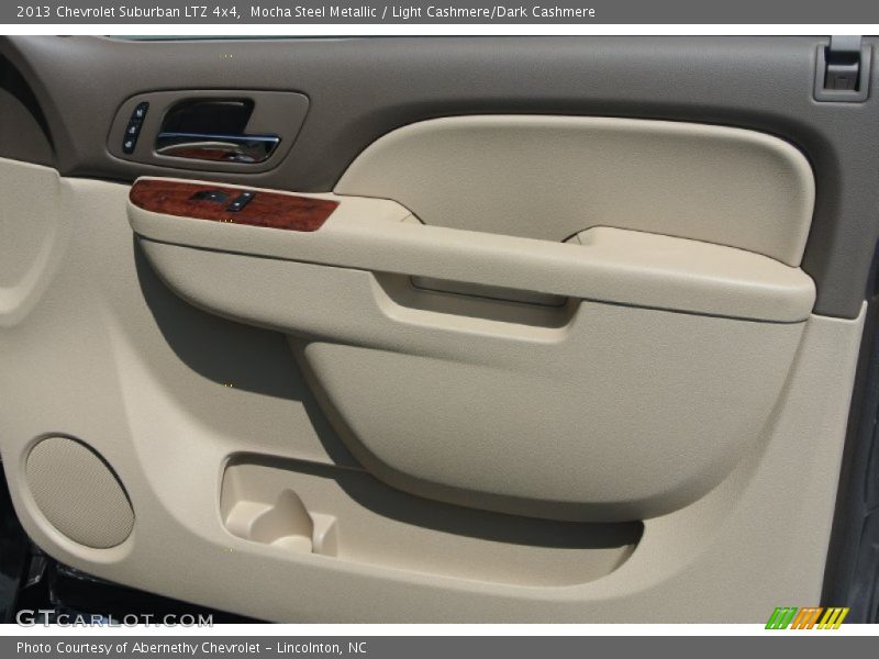 Mocha Steel Metallic / Light Cashmere/Dark Cashmere 2013 Chevrolet Suburban LTZ 4x4