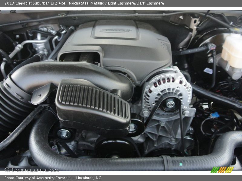 Mocha Steel Metallic / Light Cashmere/Dark Cashmere 2013 Chevrolet Suburban LTZ 4x4