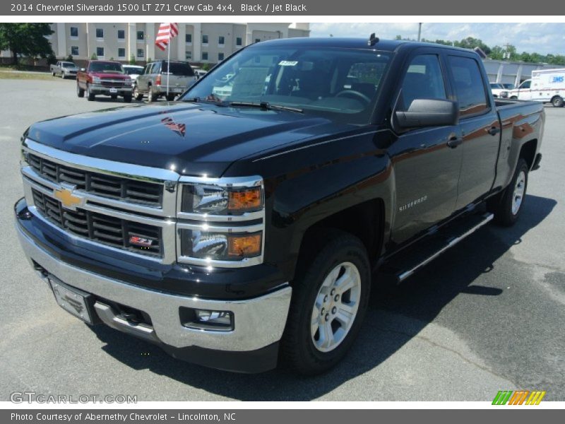 Black / Jet Black 2014 Chevrolet Silverado 1500 LT Z71 Crew Cab 4x4