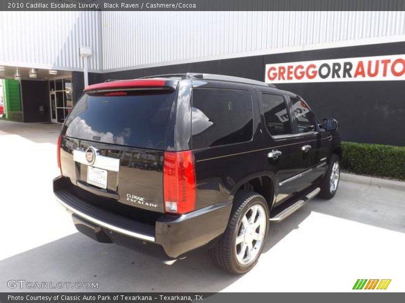 Black Raven / Cashmere/Cocoa 2010 Cadillac Escalade Luxury