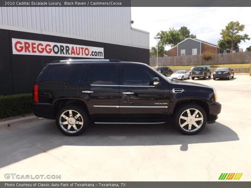 Black Raven / Cashmere/Cocoa 2010 Cadillac Escalade Luxury