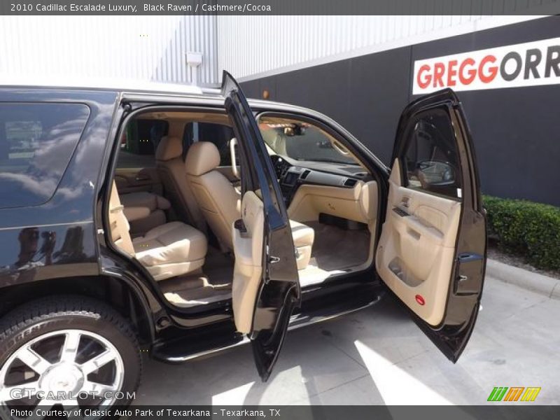 Black Raven / Cashmere/Cocoa 2010 Cadillac Escalade Luxury