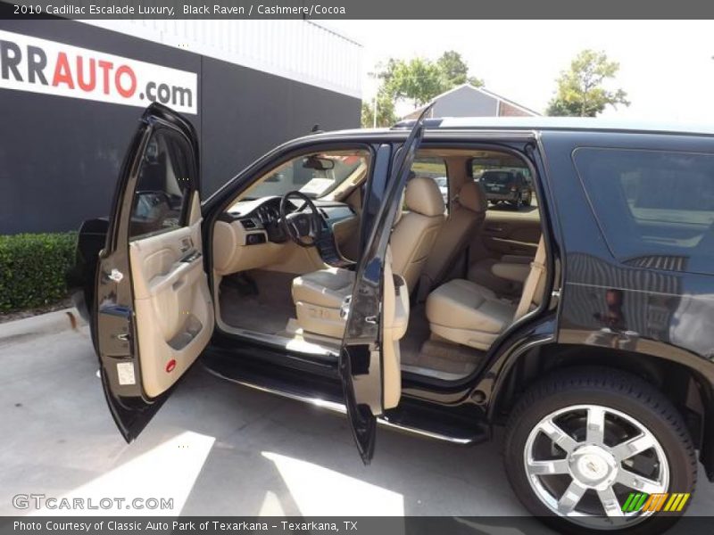 Black Raven / Cashmere/Cocoa 2010 Cadillac Escalade Luxury