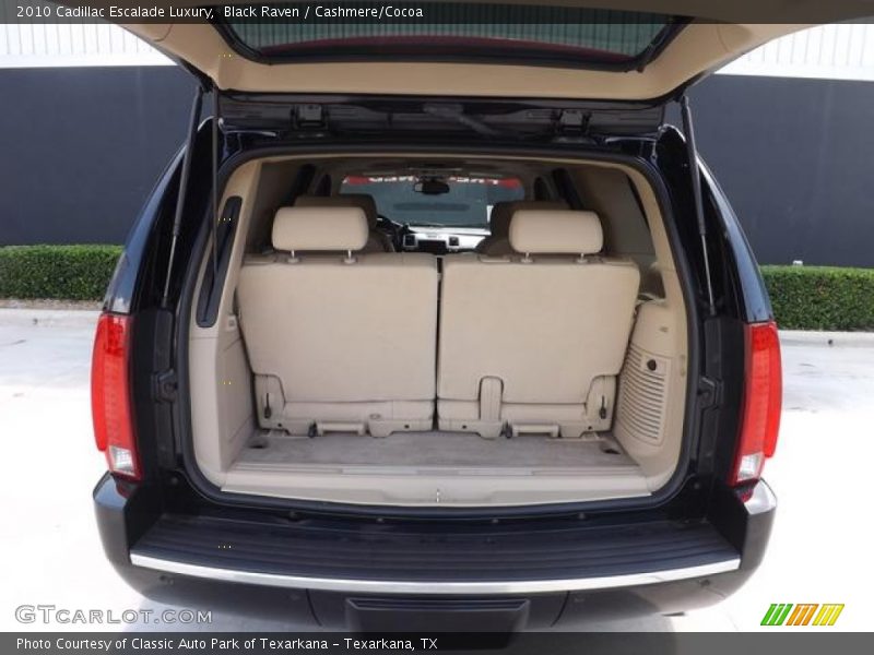 Black Raven / Cashmere/Cocoa 2010 Cadillac Escalade Luxury