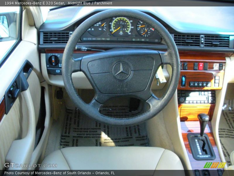 Midnight Blue / Parchment 1994 Mercedes-Benz E 320 Sedan