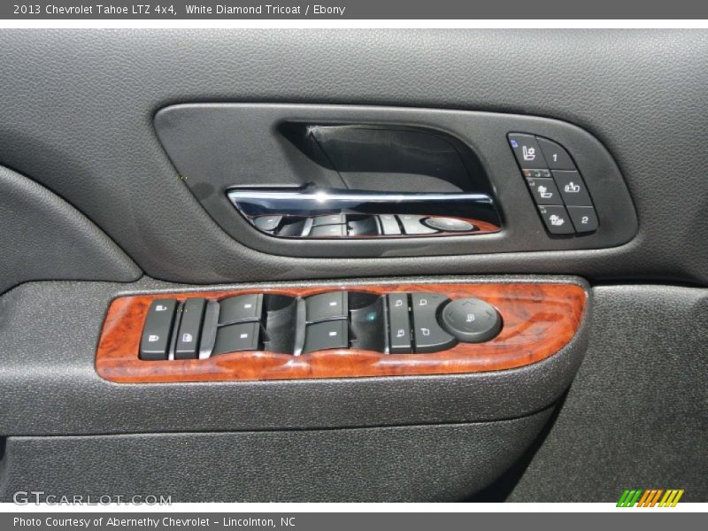 White Diamond Tricoat / Ebony 2013 Chevrolet Tahoe LTZ 4x4