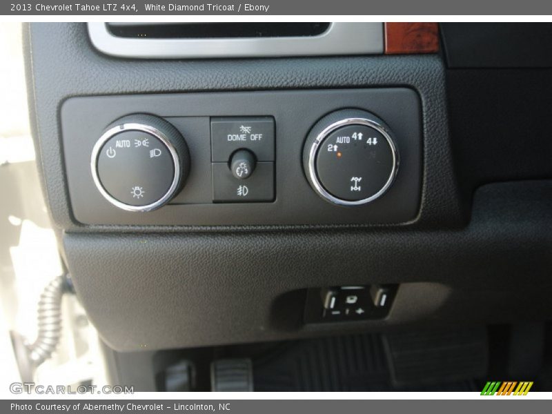 White Diamond Tricoat / Ebony 2013 Chevrolet Tahoe LTZ 4x4