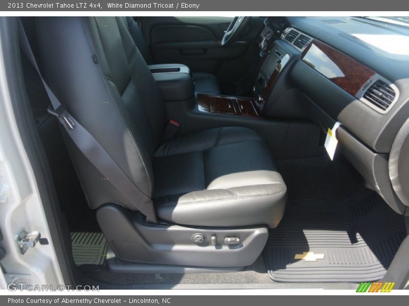 White Diamond Tricoat / Ebony 2013 Chevrolet Tahoe LTZ 4x4
