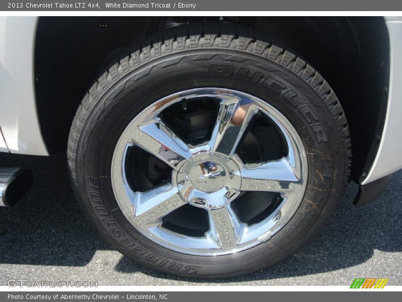 White Diamond Tricoat / Ebony 2013 Chevrolet Tahoe LTZ 4x4