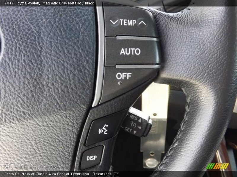 Magnetic Gray Metallic / Black 2012 Toyota Avalon