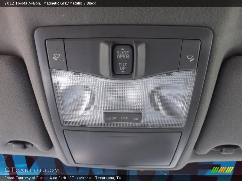 Magnetic Gray Metallic / Black 2012 Toyota Avalon