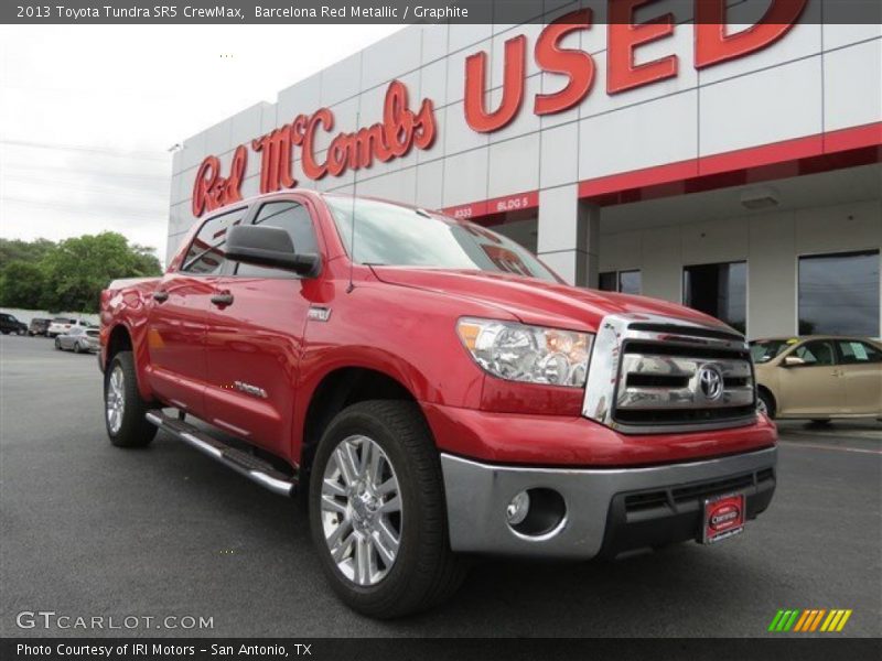 Barcelona Red Metallic / Graphite 2013 Toyota Tundra SR5 CrewMax