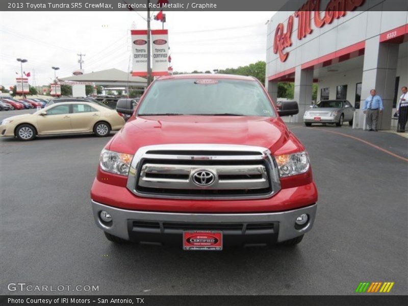 Barcelona Red Metallic / Graphite 2013 Toyota Tundra SR5 CrewMax