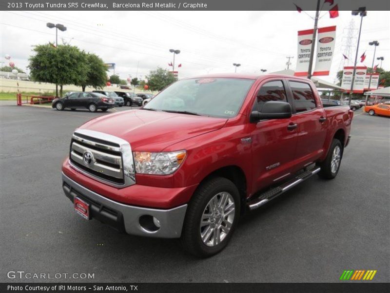 Barcelona Red Metallic / Graphite 2013 Toyota Tundra SR5 CrewMax