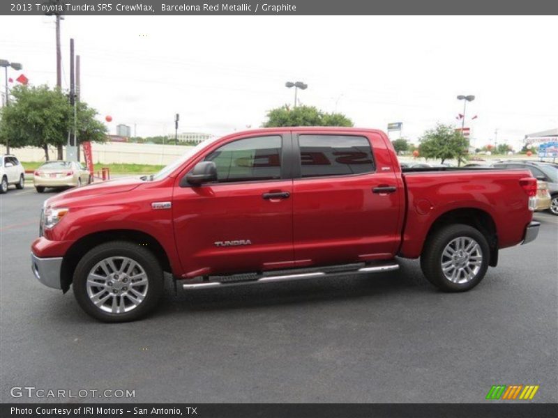 Barcelona Red Metallic / Graphite 2013 Toyota Tundra SR5 CrewMax