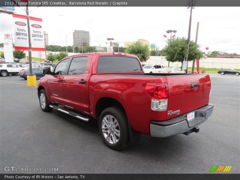 Barcelona Red Metallic / Graphite 2013 Toyota Tundra SR5 CrewMax