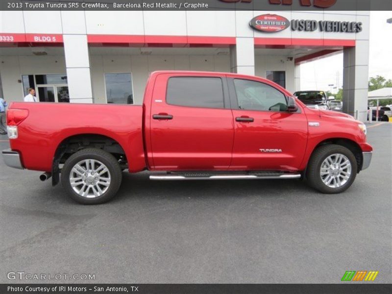 Barcelona Red Metallic / Graphite 2013 Toyota Tundra SR5 CrewMax