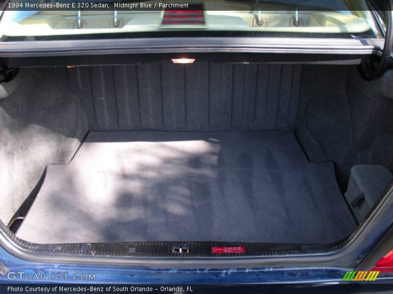 Midnight Blue / Parchment 1994 Mercedes-Benz E 320 Sedan