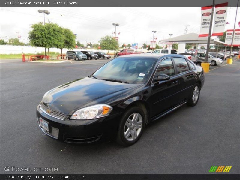 Black / Ebony 2012 Chevrolet Impala LT