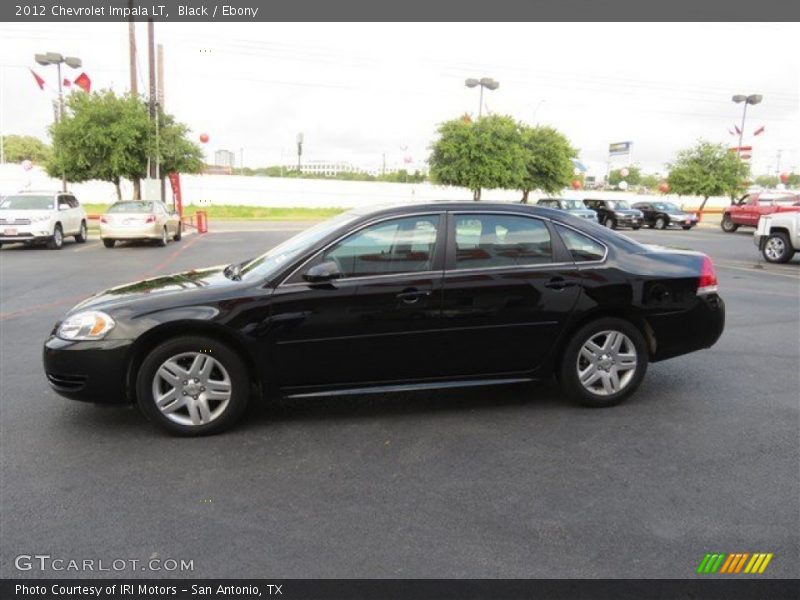 Black / Ebony 2012 Chevrolet Impala LT