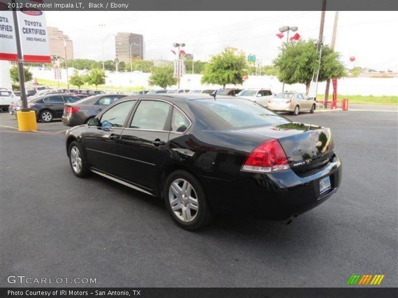 Black / Ebony 2012 Chevrolet Impala LT